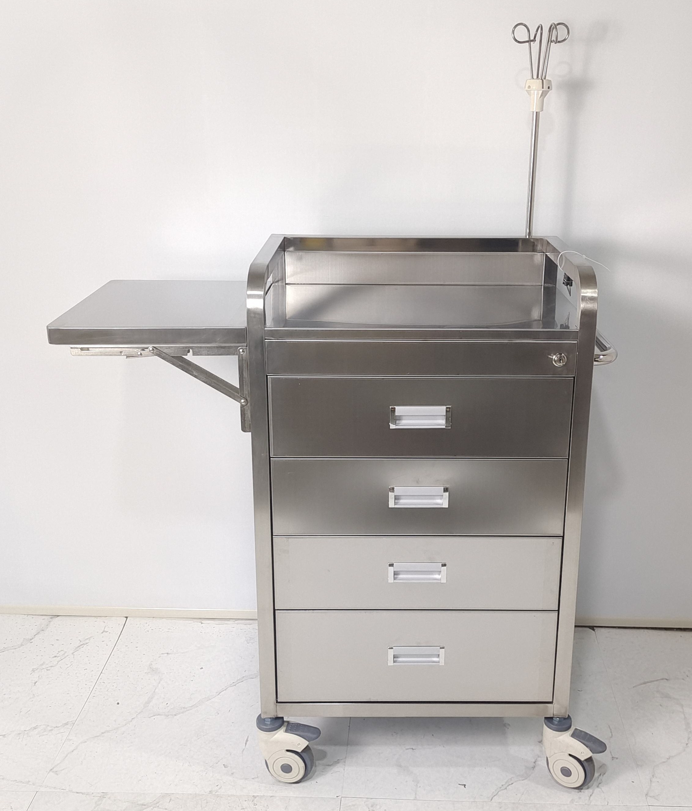 AD-ET03 Stainless Steel Medicine Trolley 不銹鋼藥車 (For inquiry only 此產品需報價)