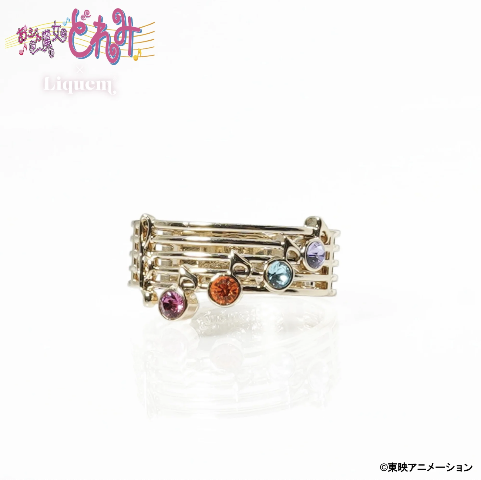 《Pre-Order》五線譜 Ring｜小魔女DoReMi X Liquem (26D10-P)