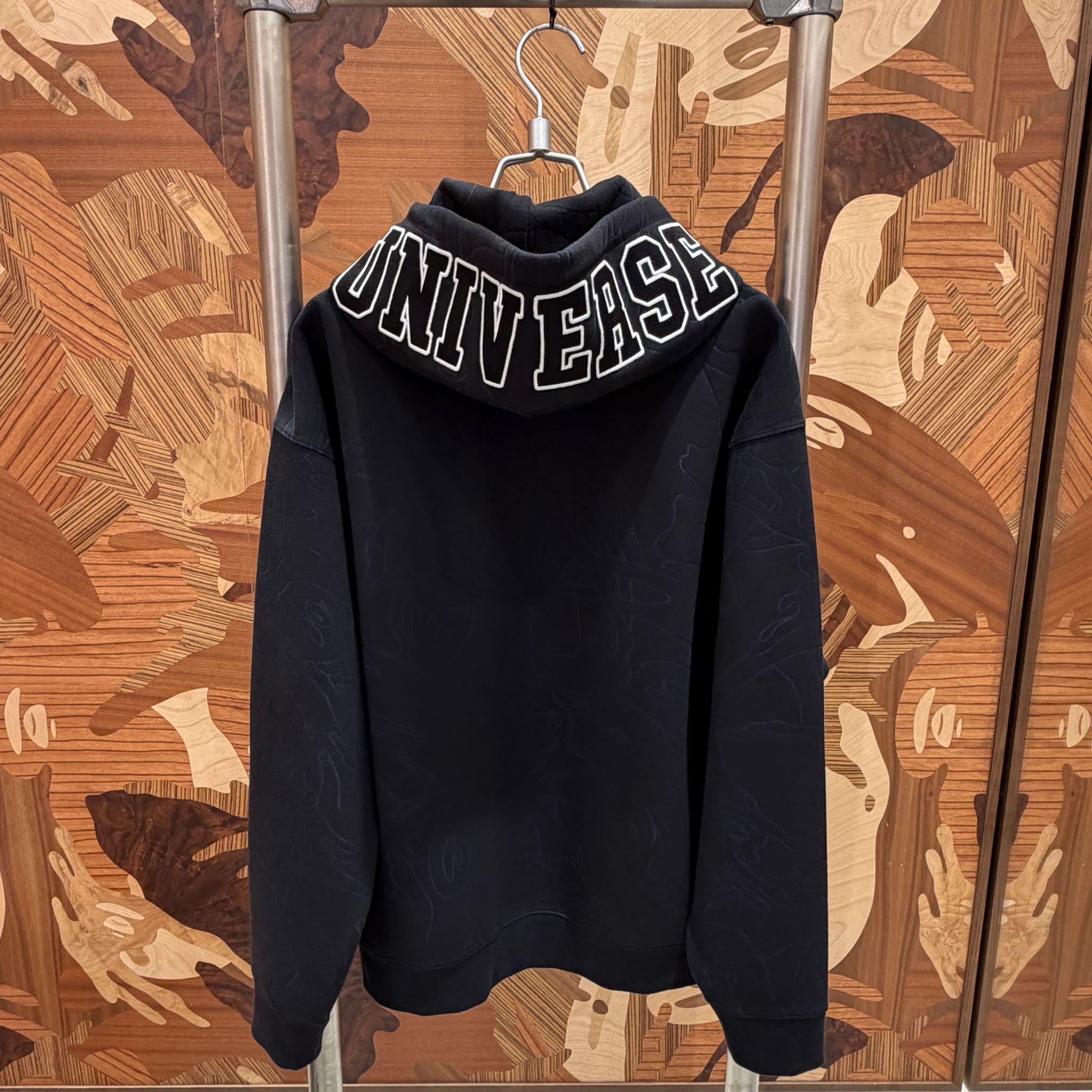 AAPE AAPEUNVS camo zip-up hoodie (D349)