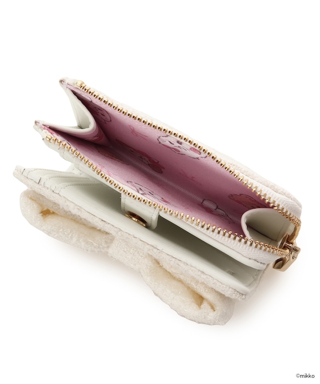 🎀【預訂】Lil ala mode×SAMANTHAVEGA 摺疊銀包 - Mousse