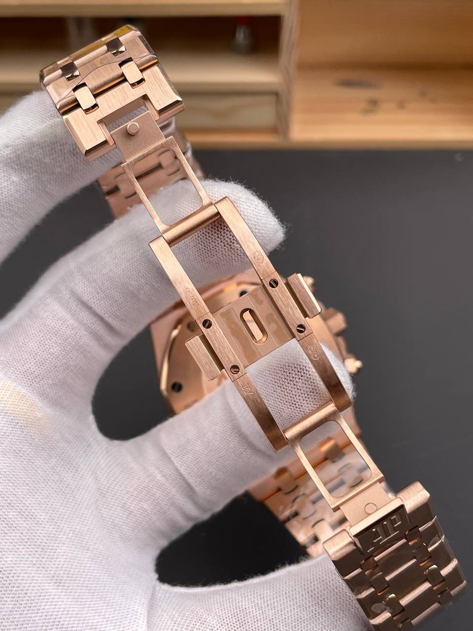 🚀皇家橡树26331OR 玫金蓝盘/41mm/4801机💯