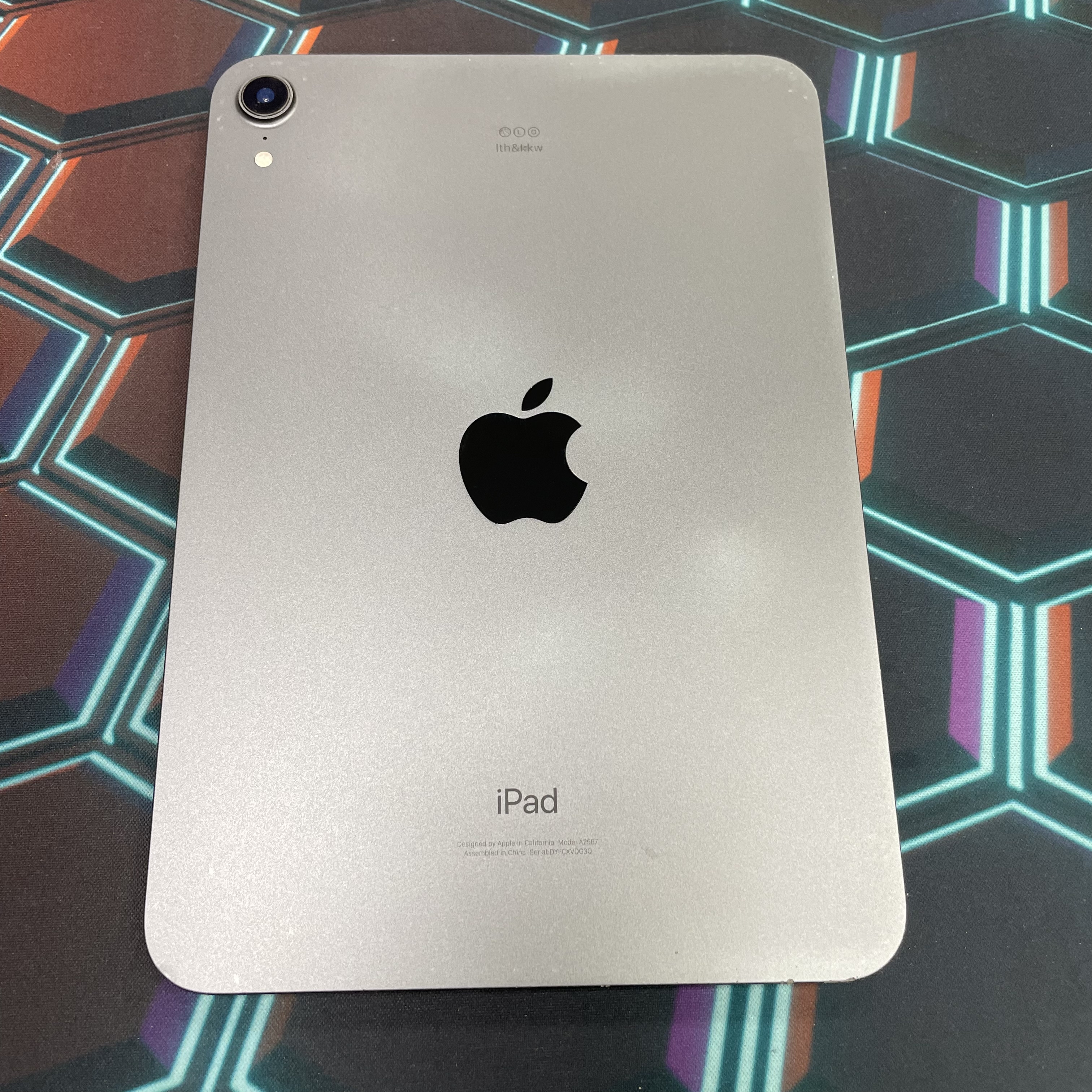 *783376 iPad mini 6 靚機 256GB WIFI版 灰色 gray