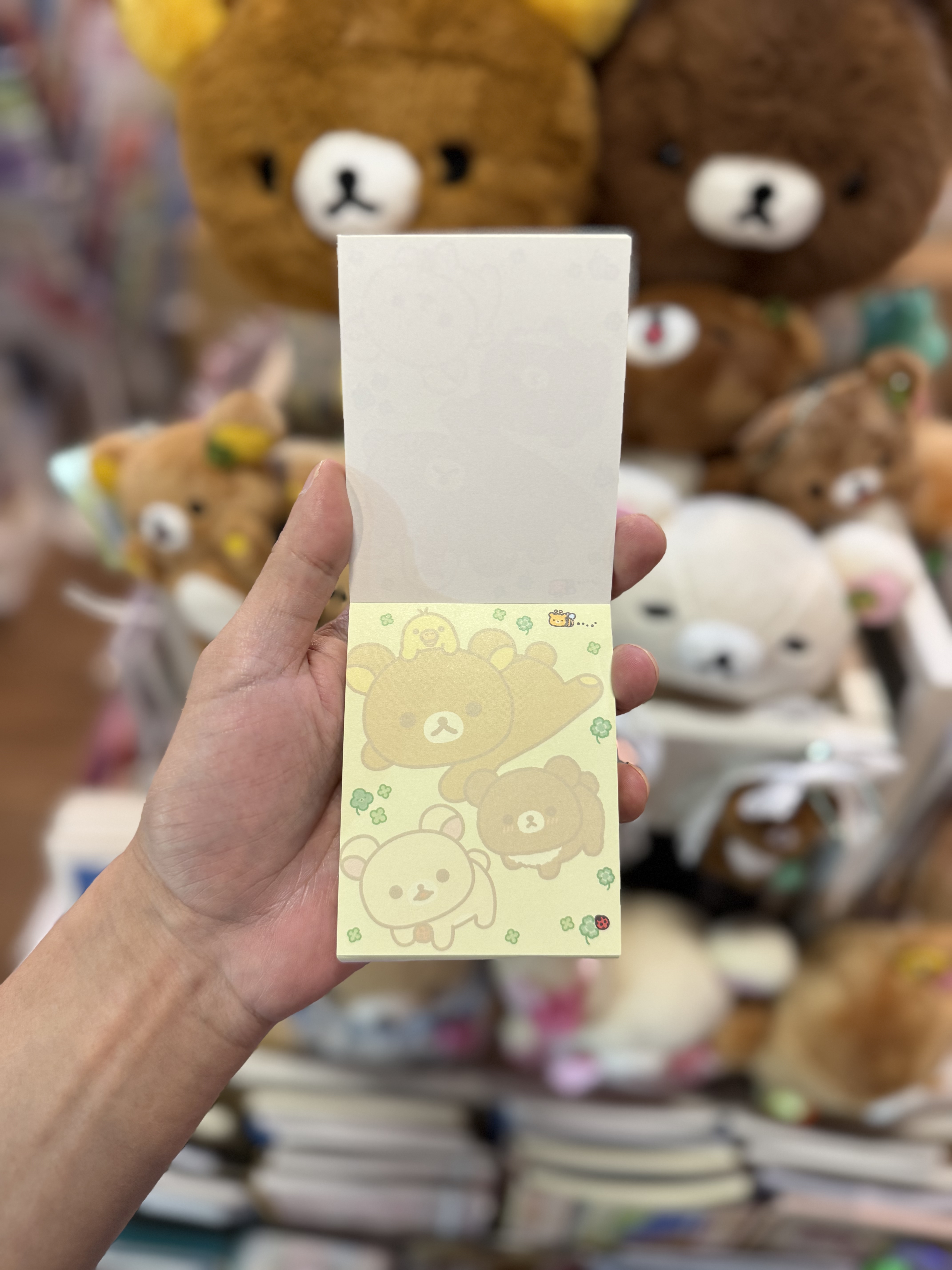 《現貨》全新小熊10週年紀念四葉草系列細memo