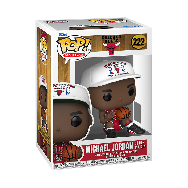 📦訂購 美國代購 Funko POP! NBA Michael Jordan 3 Times in a Row Figure 芝加哥公牛 模型