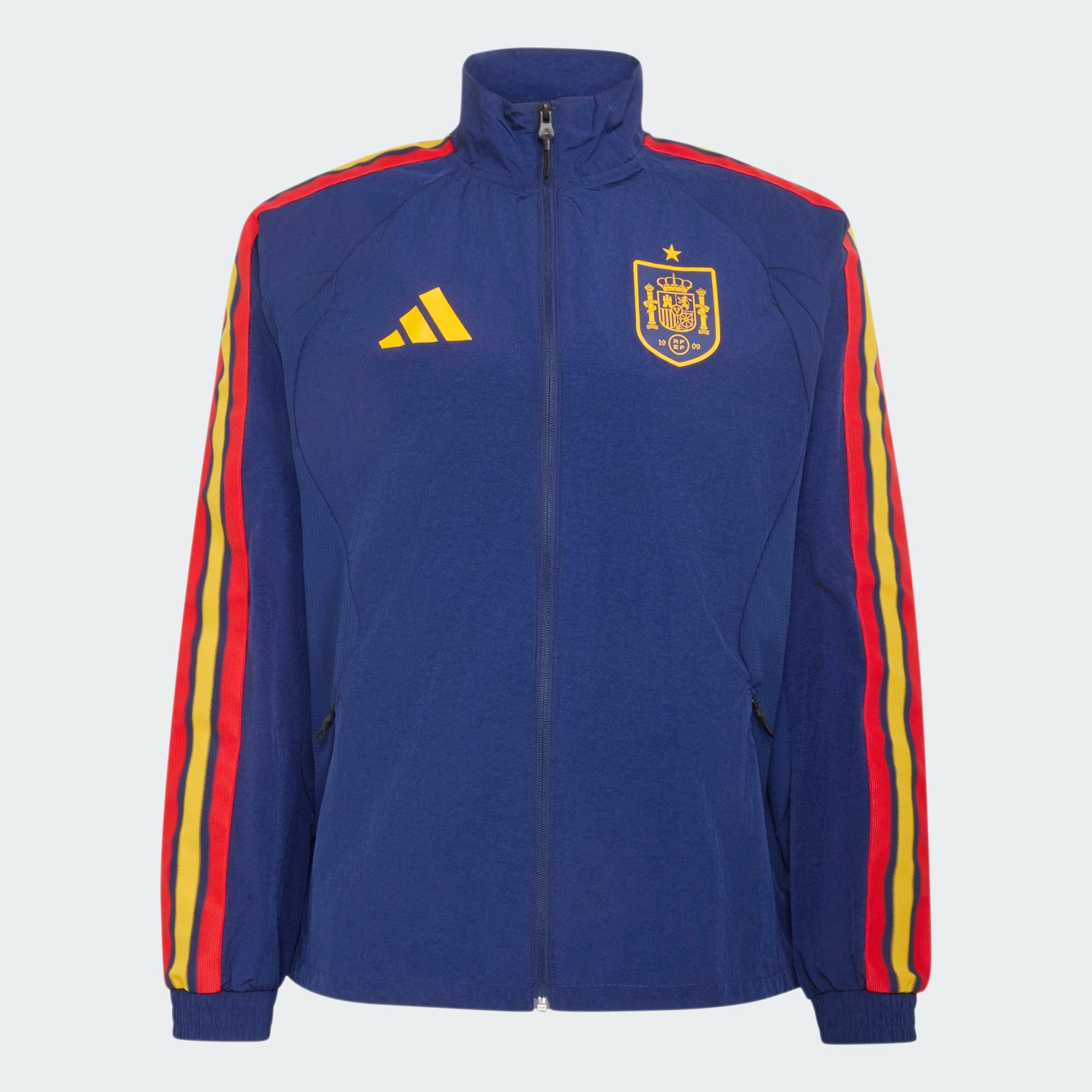 狂熱紅色風暴 Adidas Spain 西班牙 2026-27 主場出場外套 JZ2253