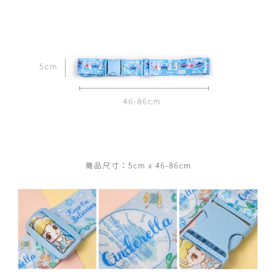 現貨💜正版 史迪仔 stitch 小金 小甘 迪士尼 Disne   史迪仔行李帶 stitch行李帶 行李帶  旅行行李帶 😃