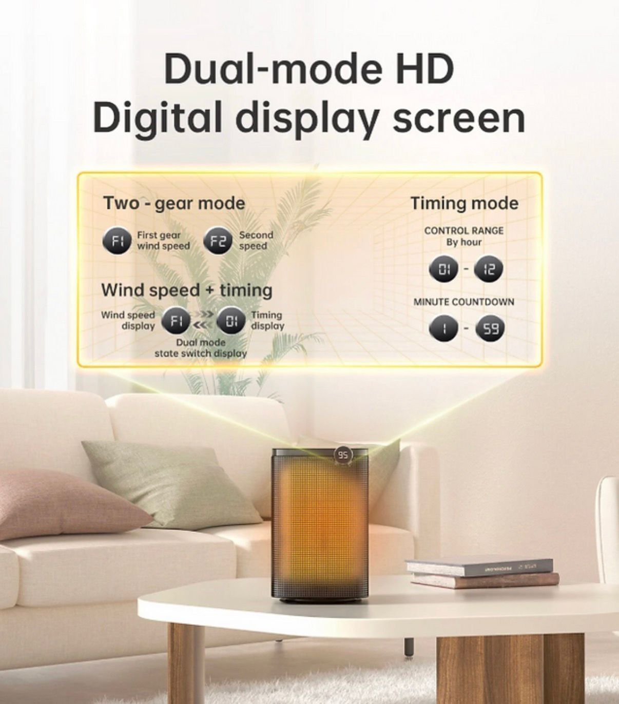 Bodysonic Electric Mini Heater Bodysonic小型暖風機