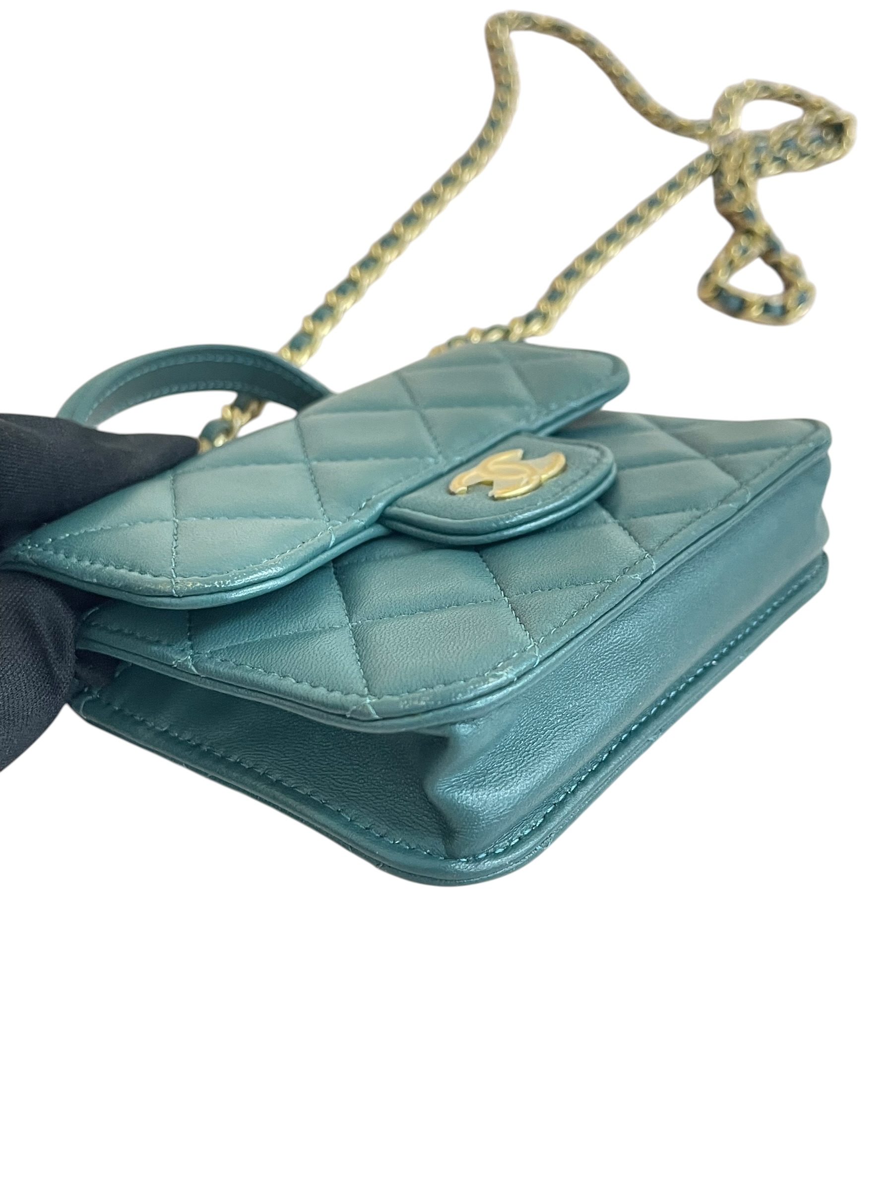 Pre-owned Chanel Top Handle Flap Coons Purse/ Product Code: 26061006