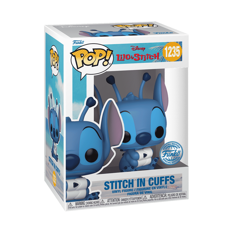 📦訂購 美國代購 Funko POP! Disney Stitch in Cuffs Figure 史迪仔 模型