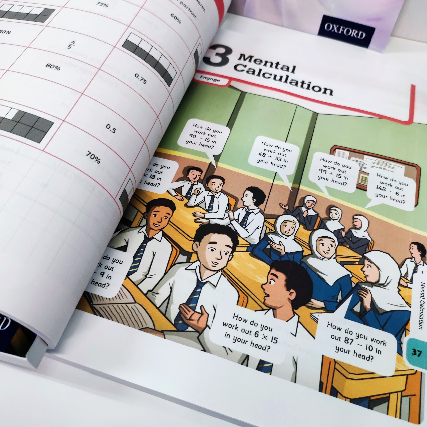 Oxford International Primary Maths 1-6 (6 books)  訂製版 | 牛津國際小學數學教材 小學1-6年級| problem-solving approach  | C30 |