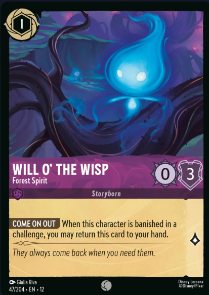 47/204 Will o' the Wisp - Forest Spirit C
