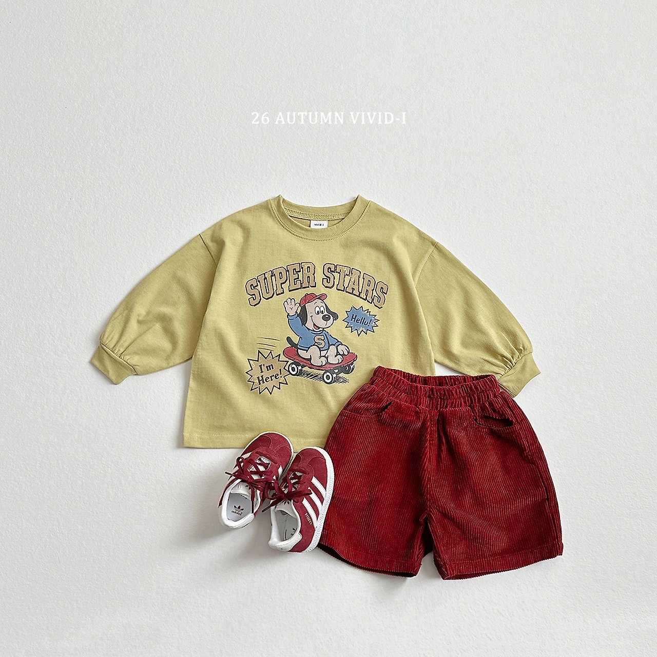 Vivid | Gorden half pants