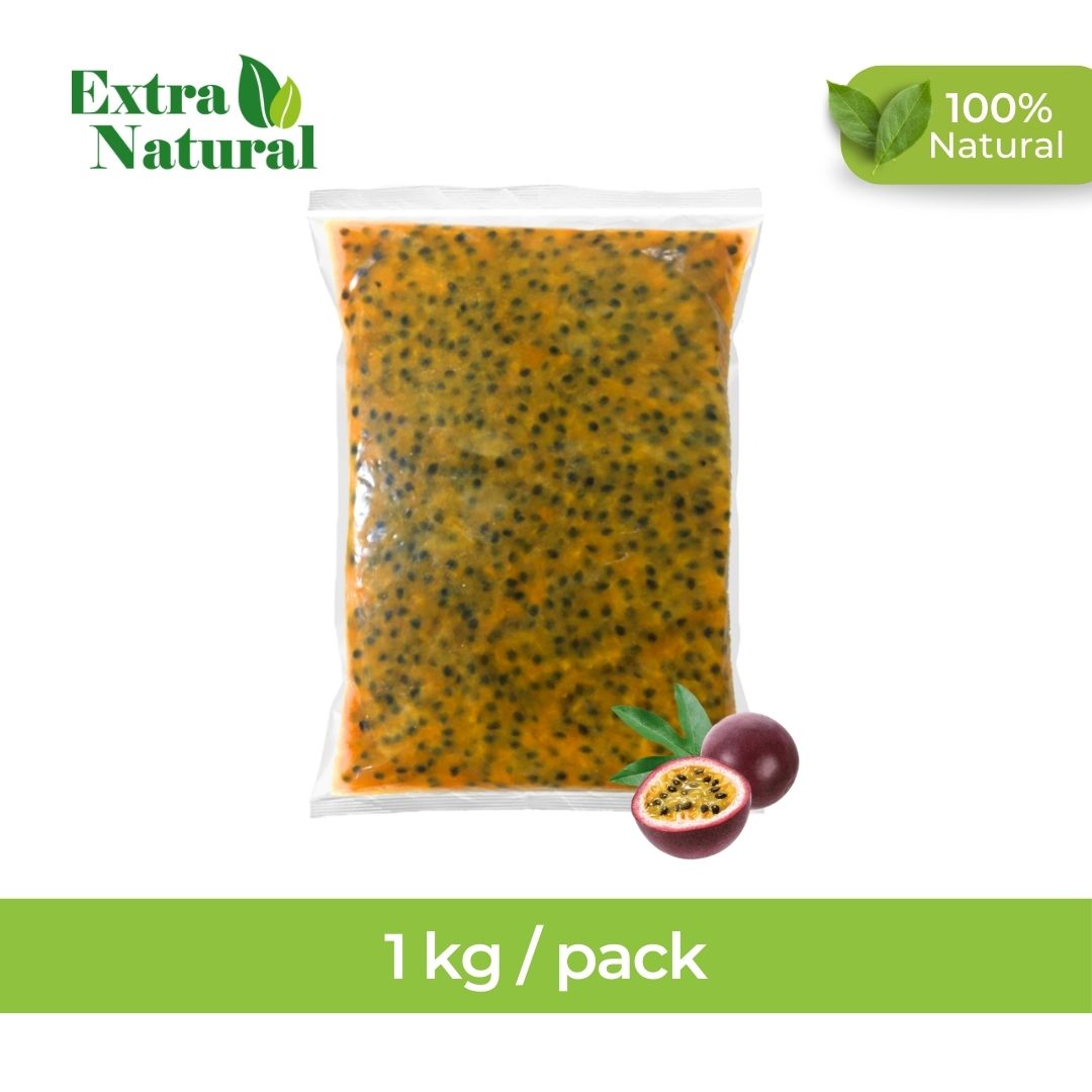 Frozen Passion Fruit with seed Pulp