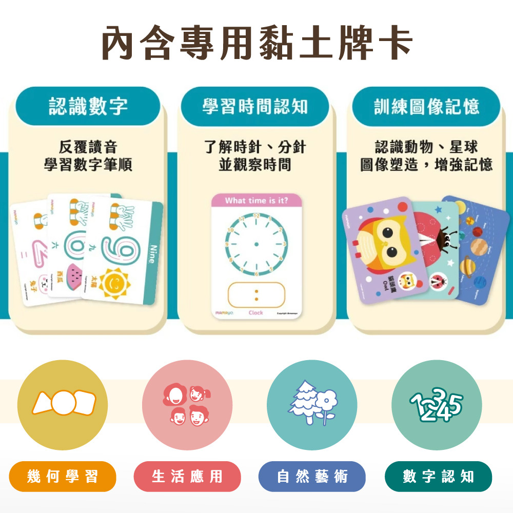 記憶黏土12色工具組-台灣製無毒黏土(含壓模、擬人配件組、操作手冊)