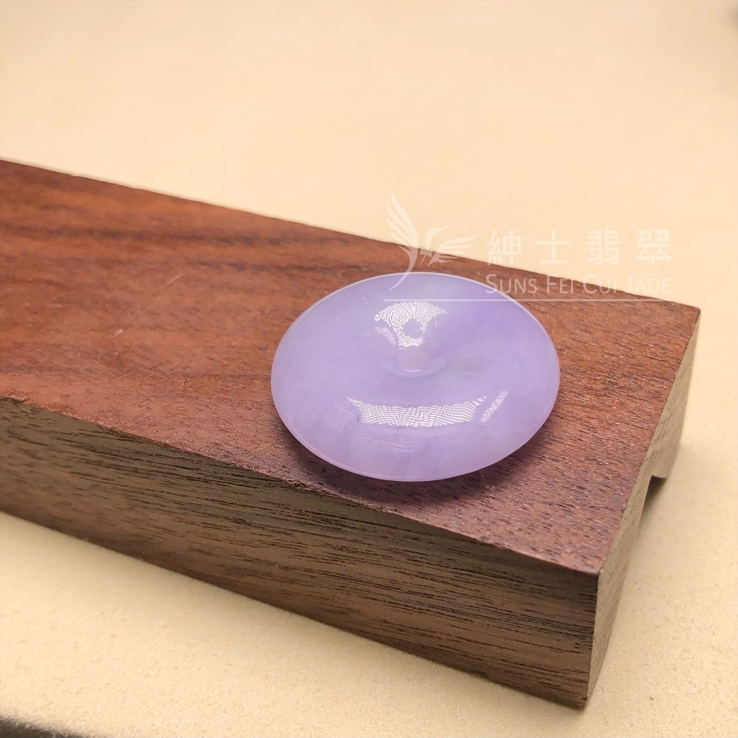 紫羅蘭平安扣 B08046