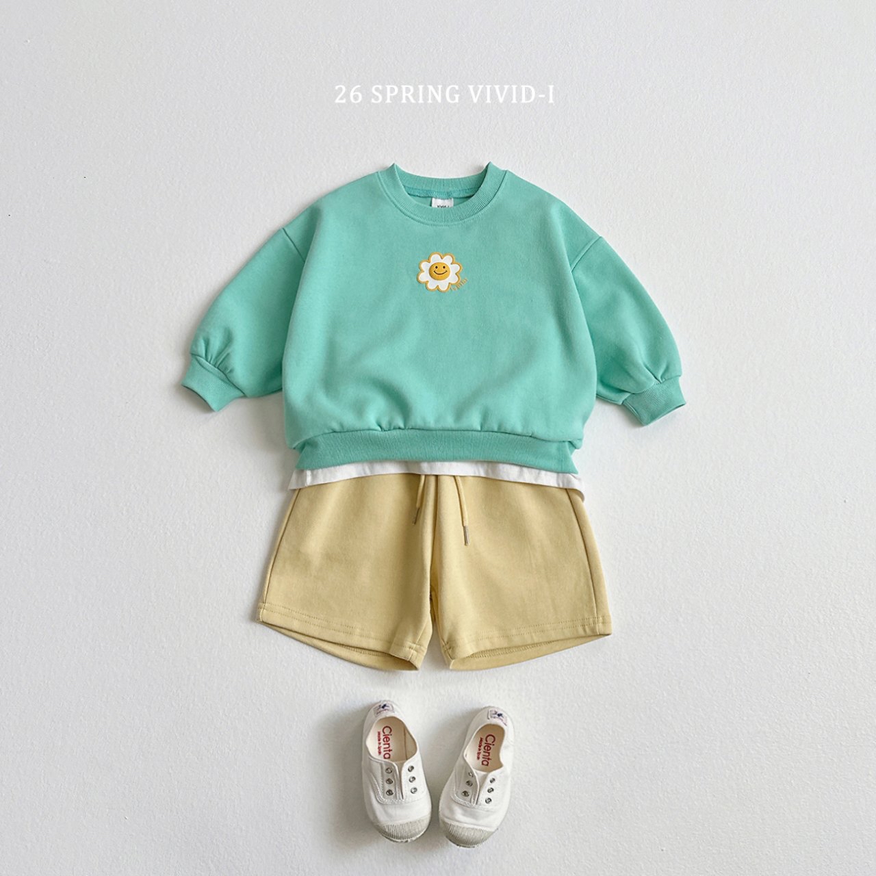 🌸預訂 韓國直送🌸🇰🇷VIVIDI三色立體花花印花長袖上下套裝