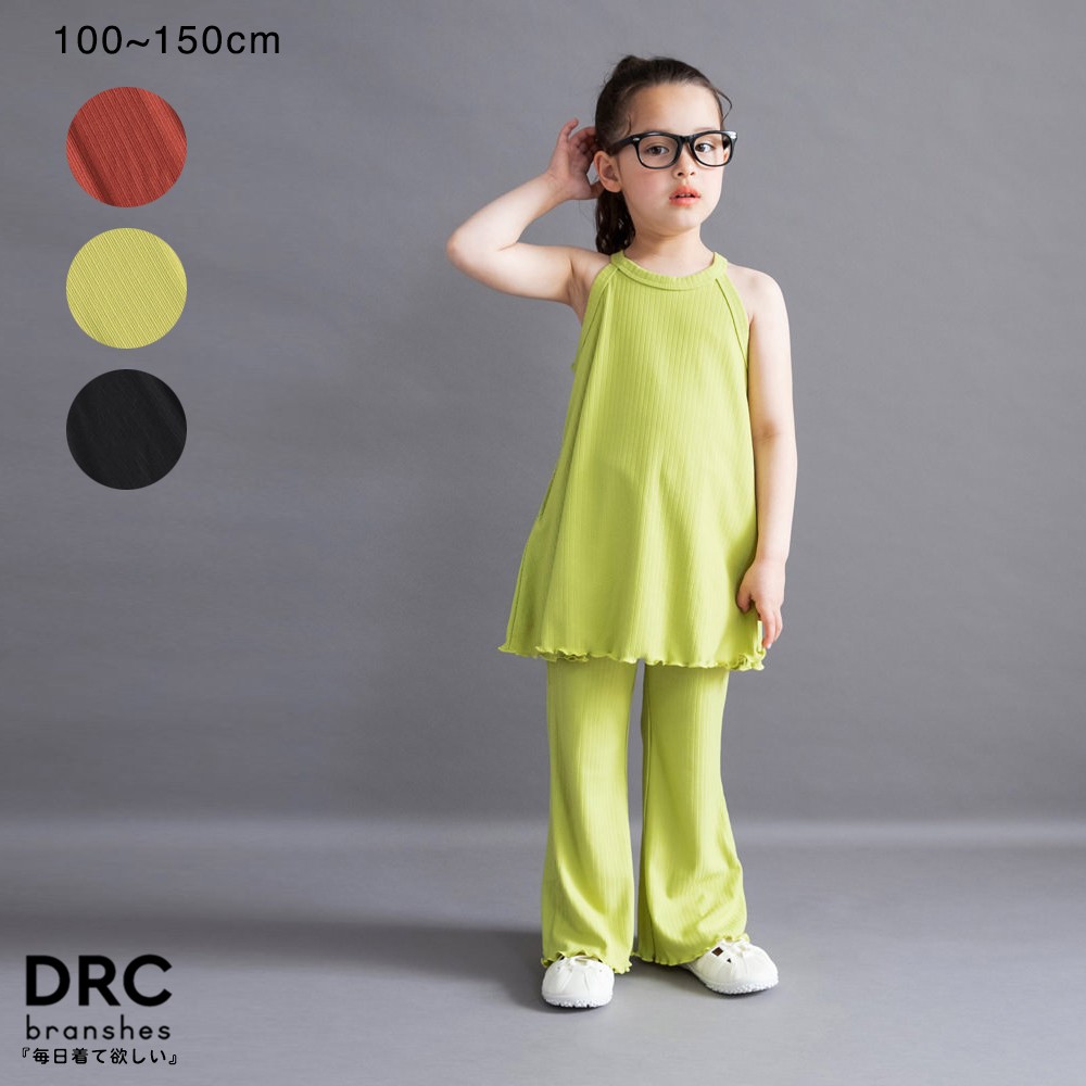 🆕【⭐訂購⭐】  🇯🇵日本直送 🌀女童喇叭吊帶背心+長褲套裝  [3款選] 🌀 [ELCA-0231][260525]