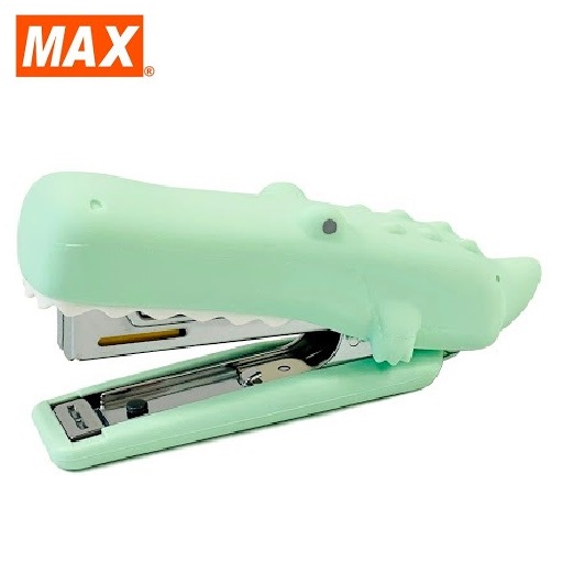 現貨｜日本製 MAX 鱷魚 矽膠套 釘書機 (785843)