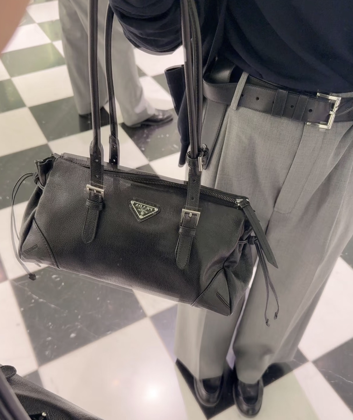 訂貨 ✈️ Prada 新款 Medium Bonnie Tote Size 32x17.5x10.5cm