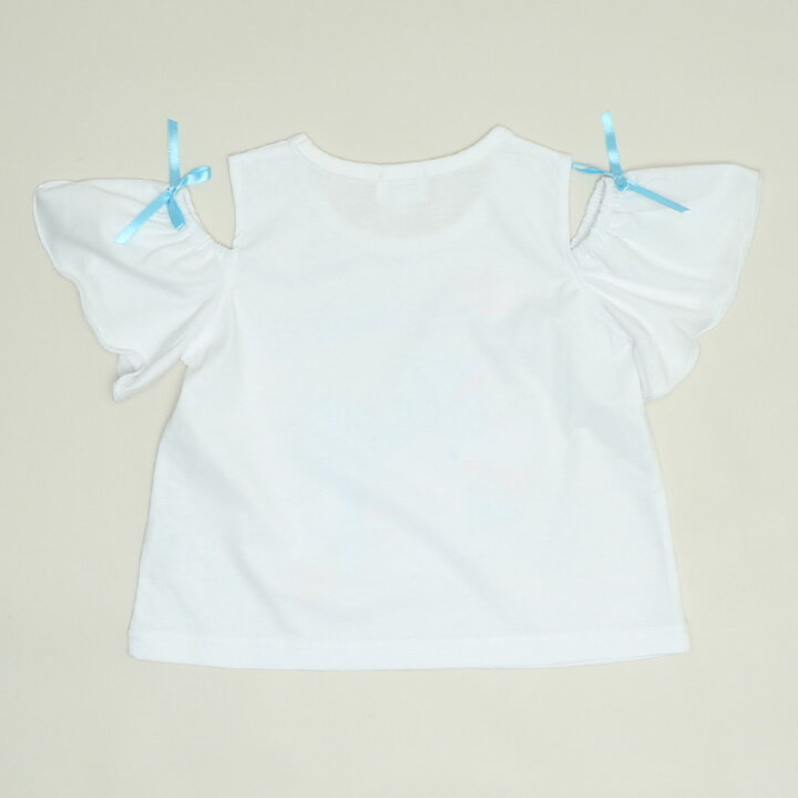 🇯🇵預訂 日本直送🇯🇵Babydoll x Sanrio系列四色人物印花絲帶露肩短袖T恤