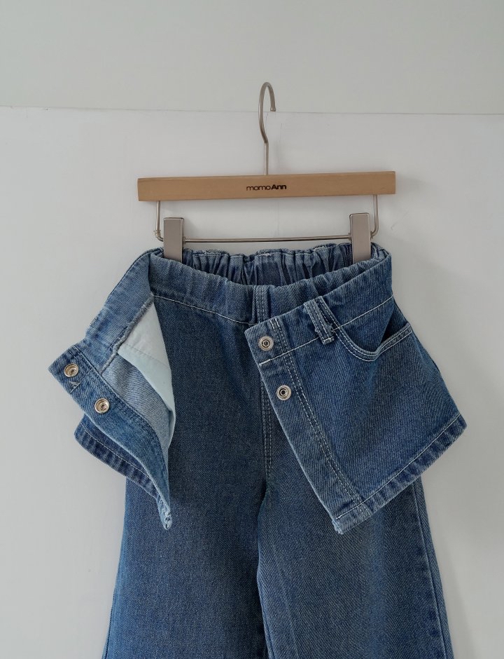 Momoann | 春季Denim pants size 7(100-105)