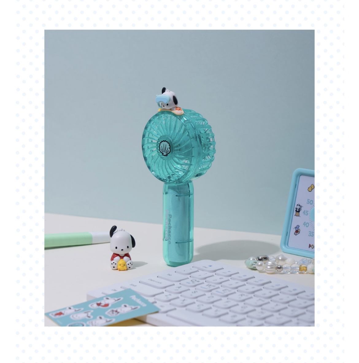 Sanrio Characters 多功能夏日海洋風迷你手提風扇🌀
