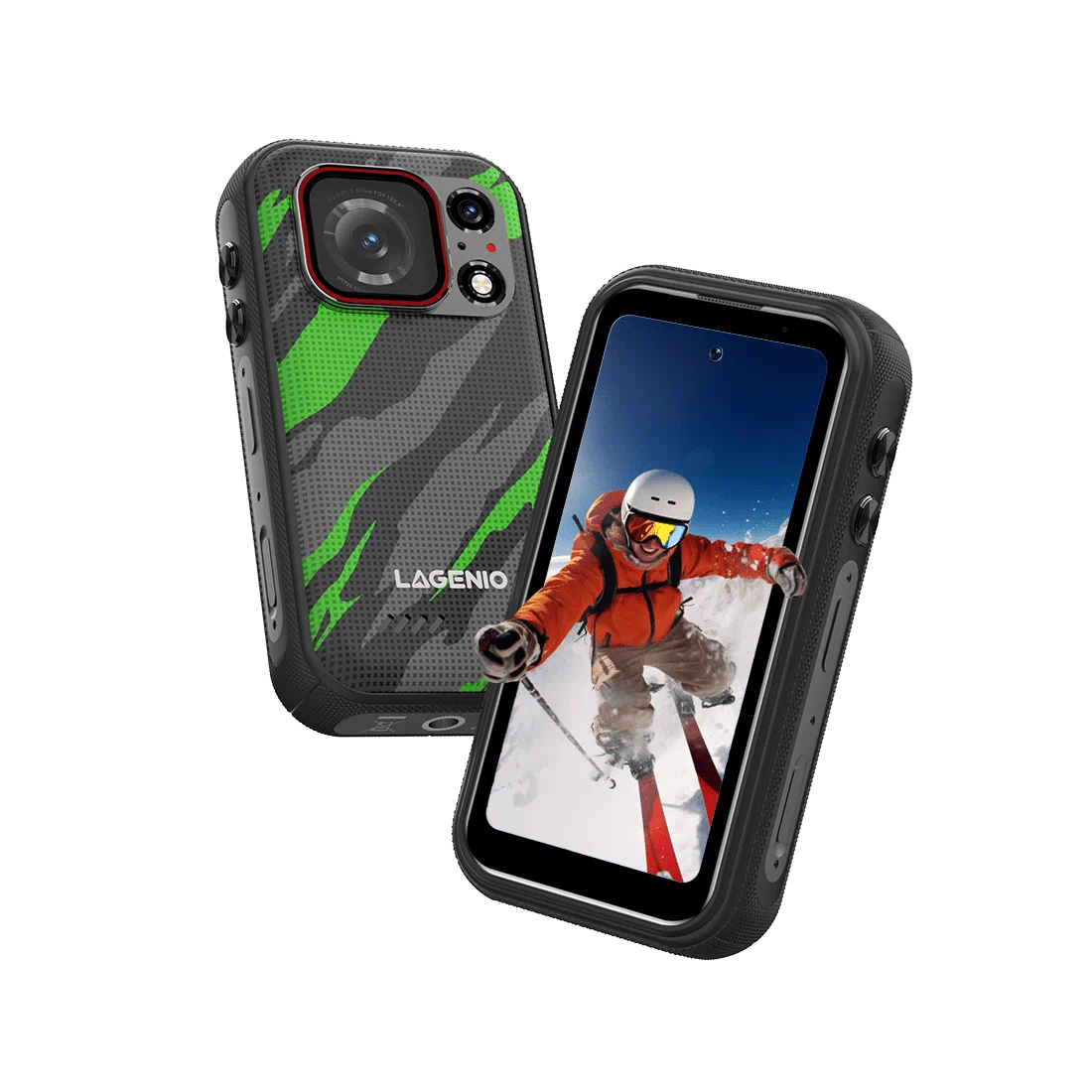 LAGENIO Eagle Pro 5G | 4吋 120Hz 3700mAh 152.6°運動相機 迷你三防手機