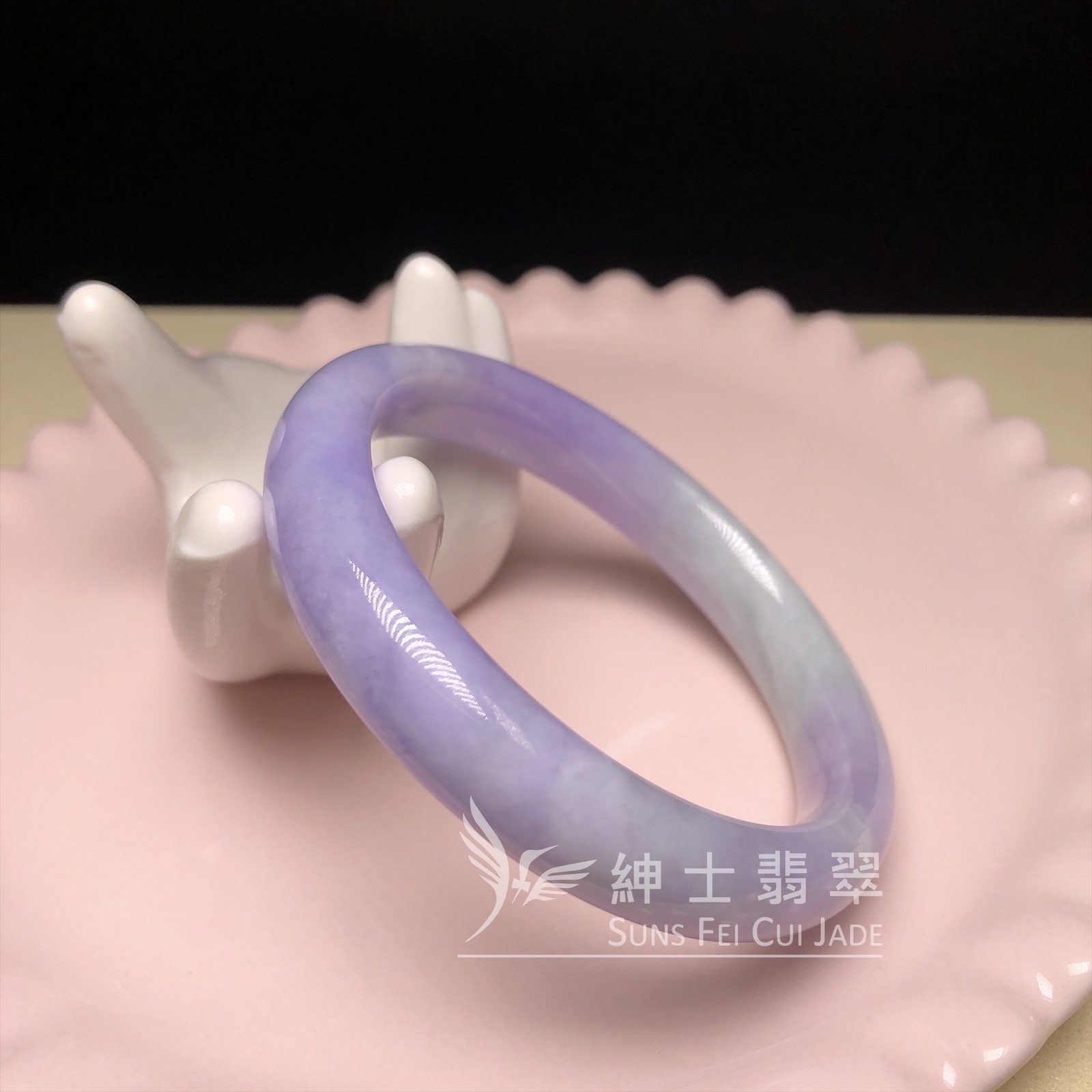 紫羅蘭春彩福鐲55.5mm YM00243