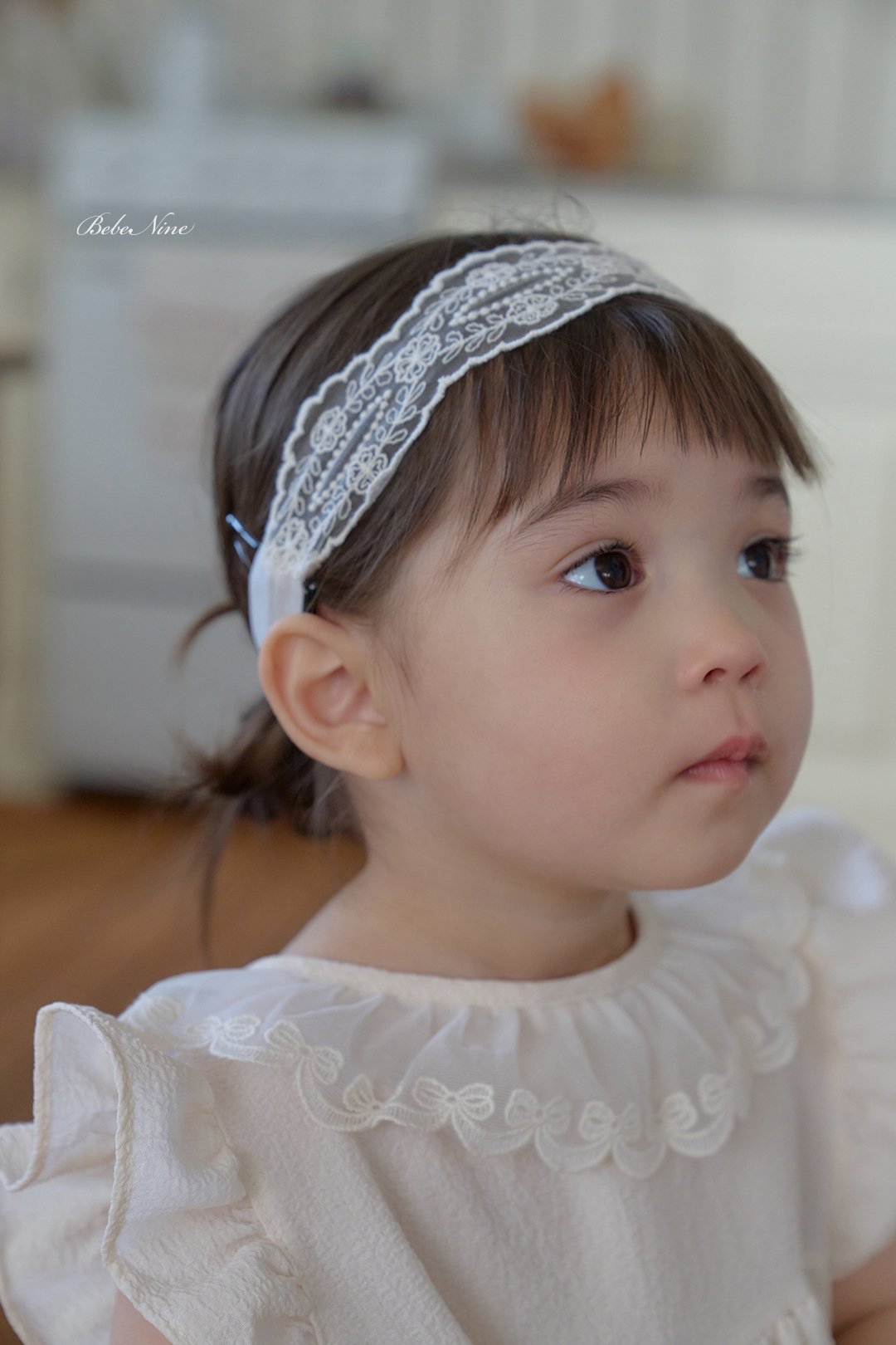 ☀️預訂 韓國直送☀️🇰🇷Bebenine蕾絲花邊髮帶兩件套