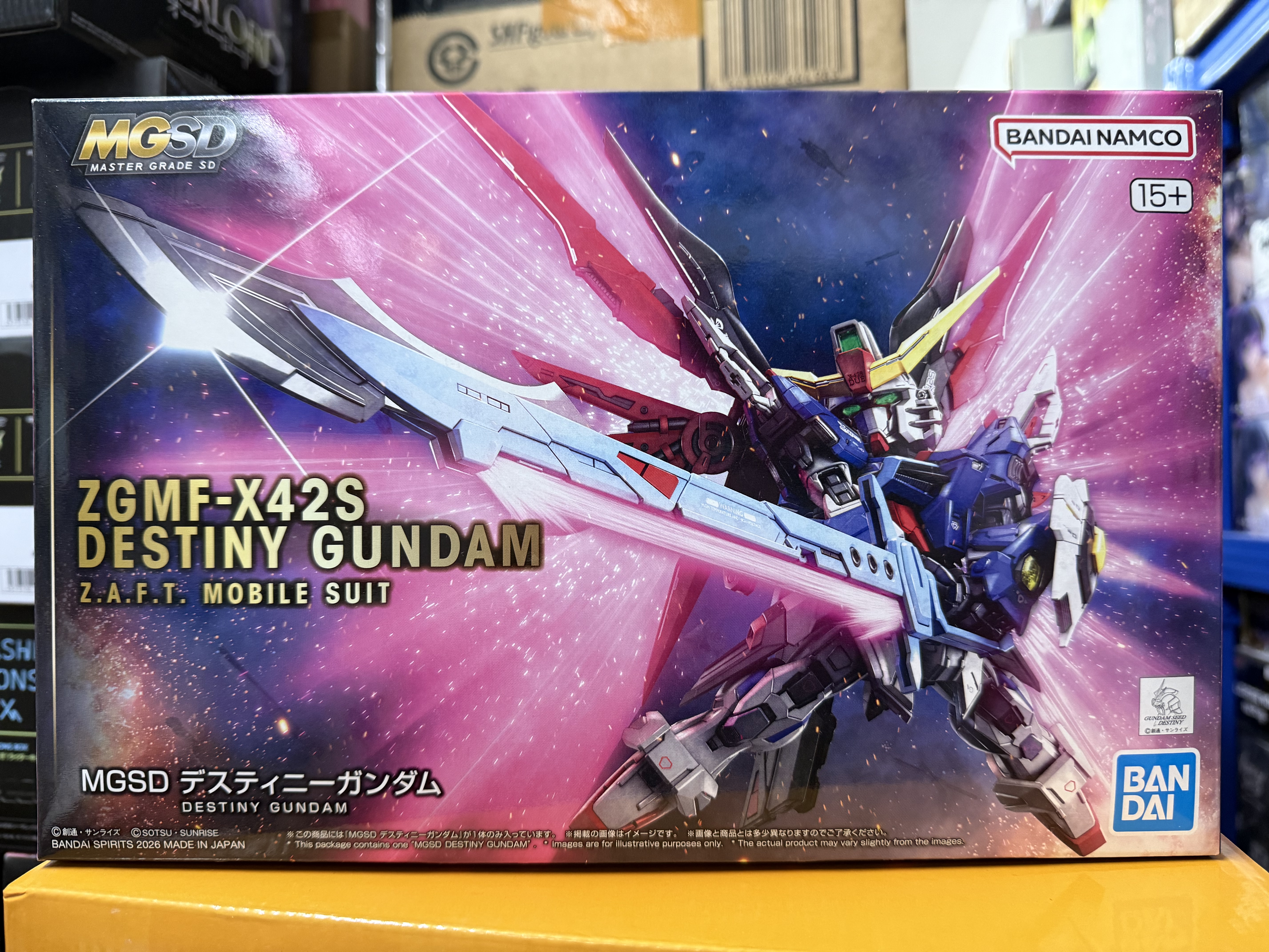 MGSD 命運高達 《機動戰士高達SEED DESTINY》Gundam 模型 