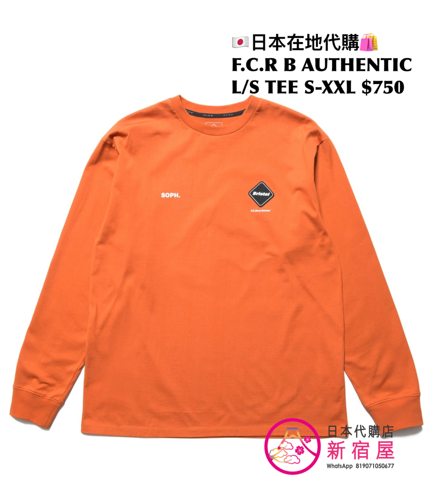 F.C. REAL BRISTOL AUTHENTIC L/S TEE