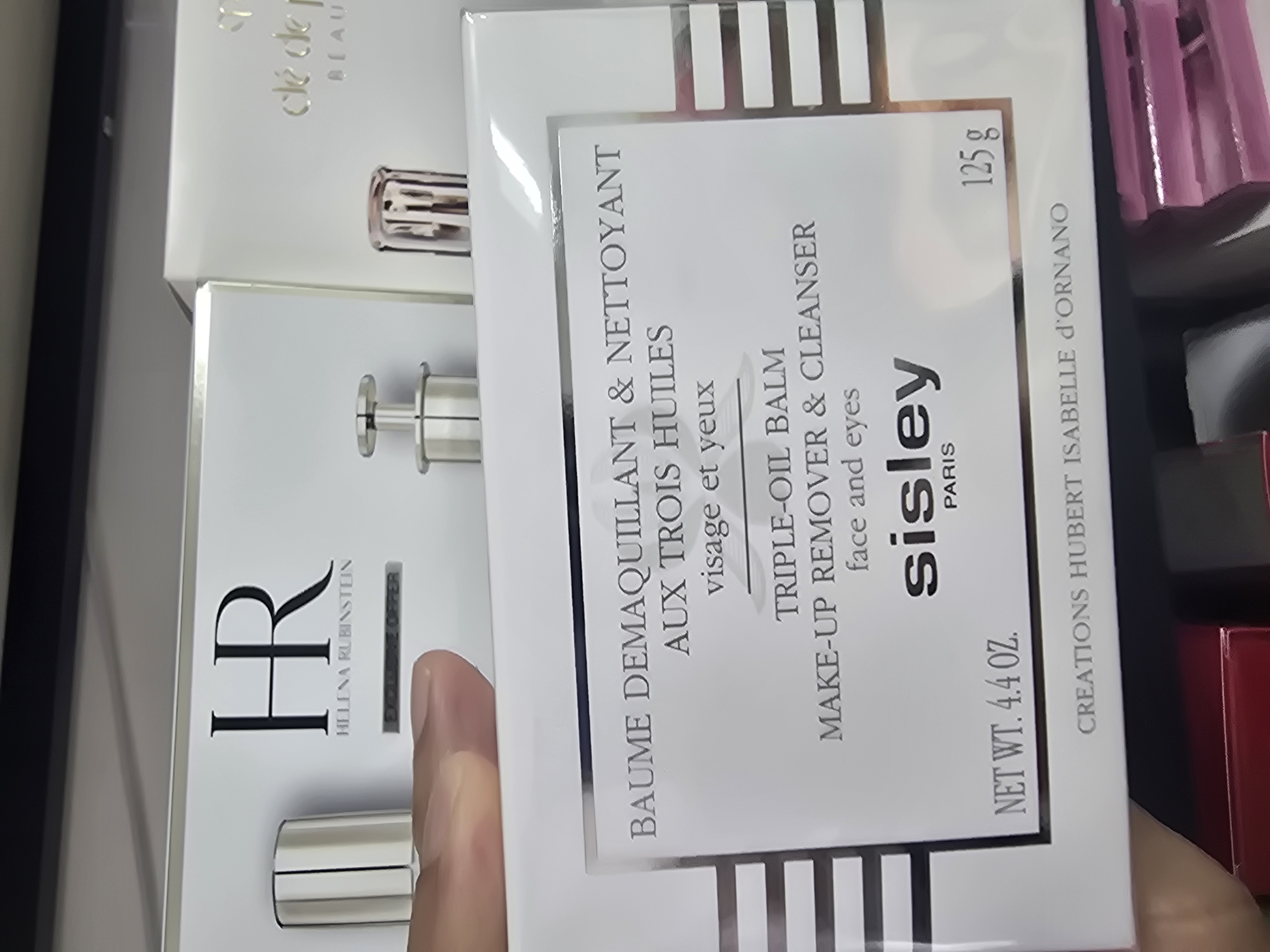 清貨價 sisley 三合一潔面卸妝霜125g