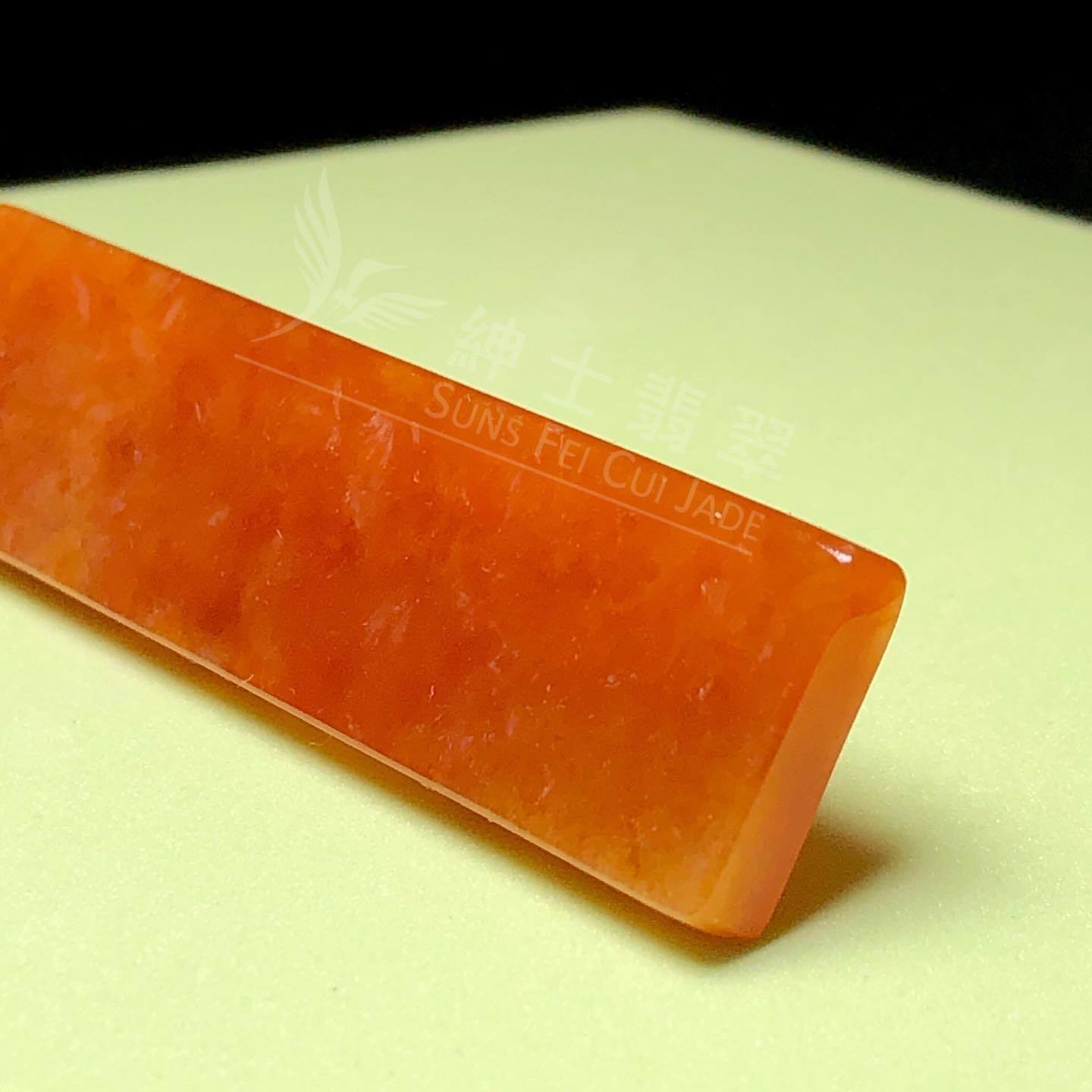 大馬坎紅翡鏡面牌