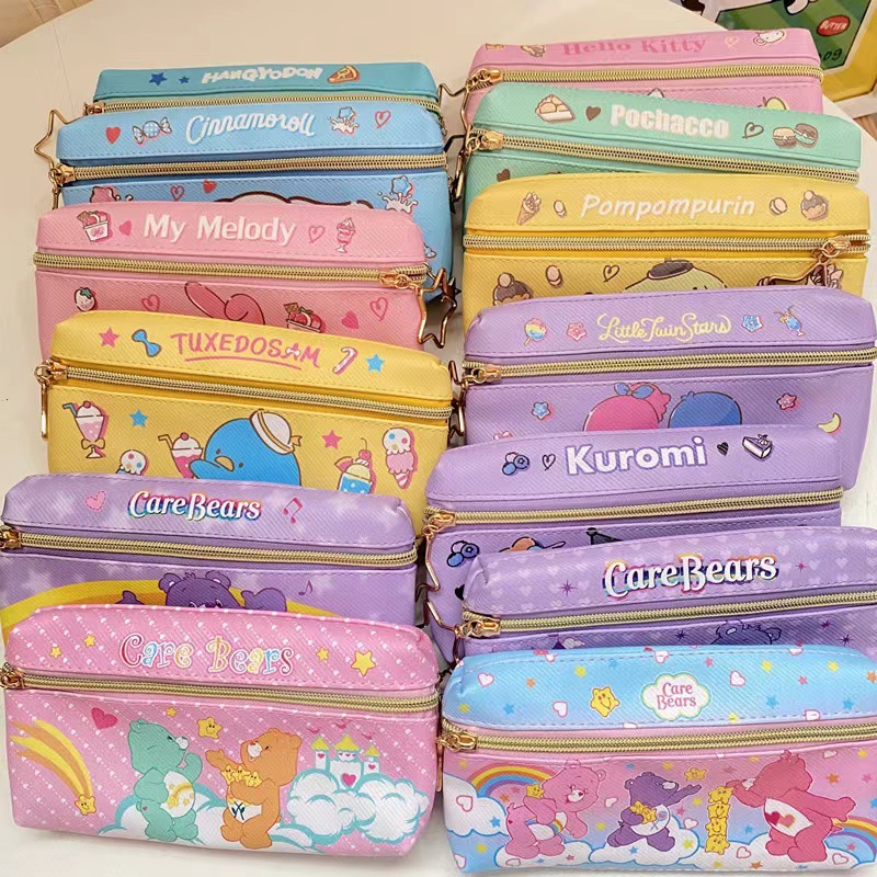 2隻$68。🎀 Sanrio 卡通拉鏈筆袋 / 化妝袋 🎀