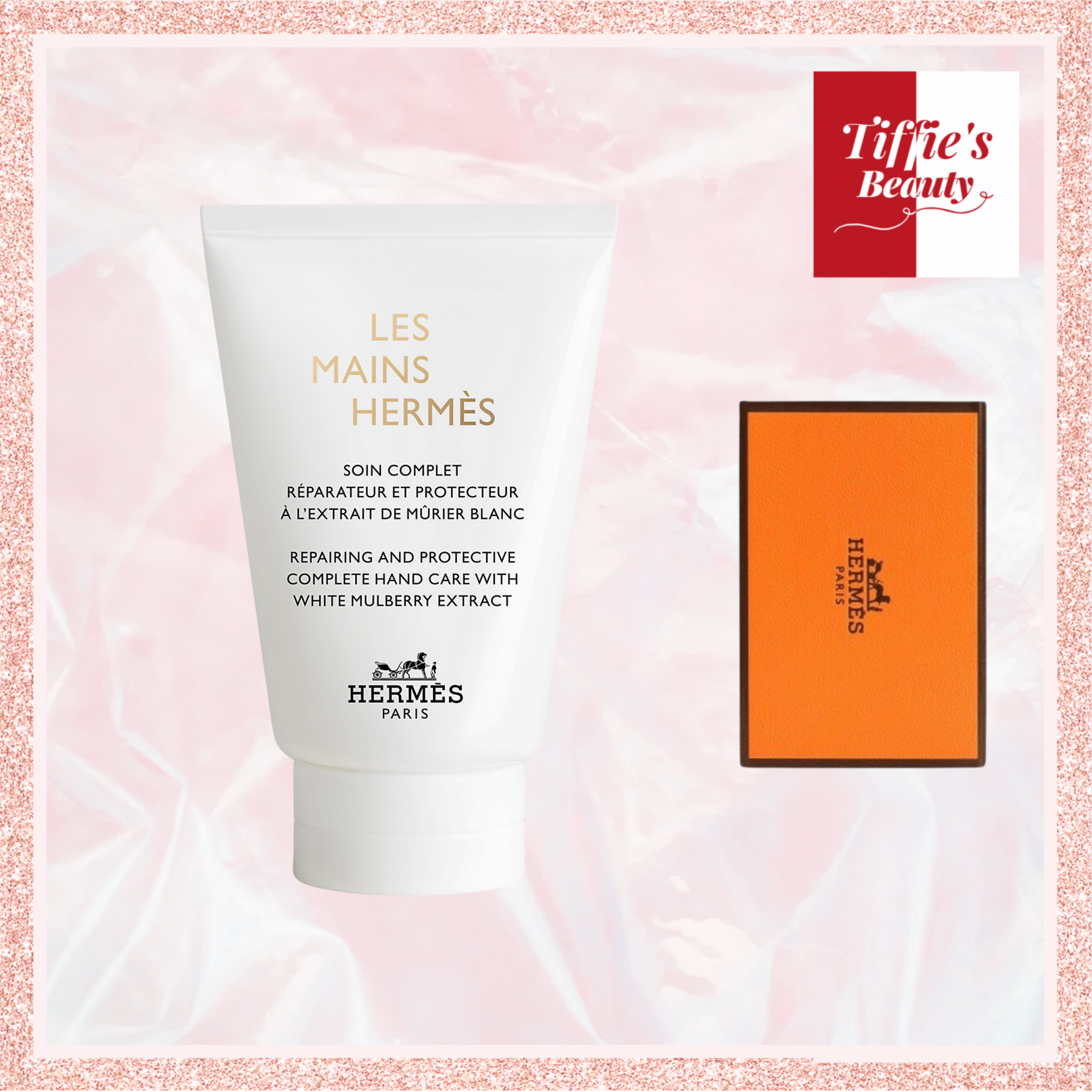 Hermes 愛馬仕護手霜HAND CREAM Les Mains Hermès, Complete hand care 