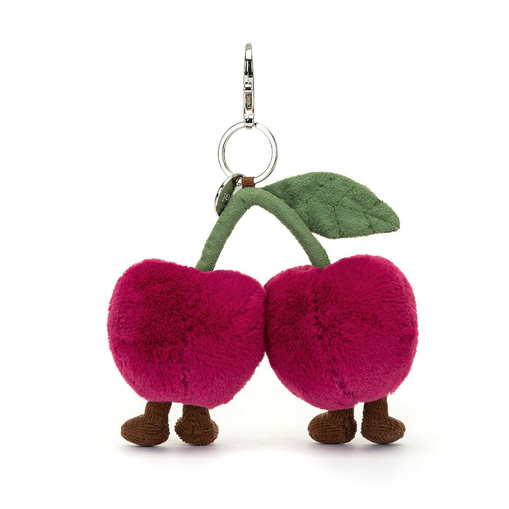 JELLYCAT Amuseables Cherries Bag Charm 車厘子鎖匙扣