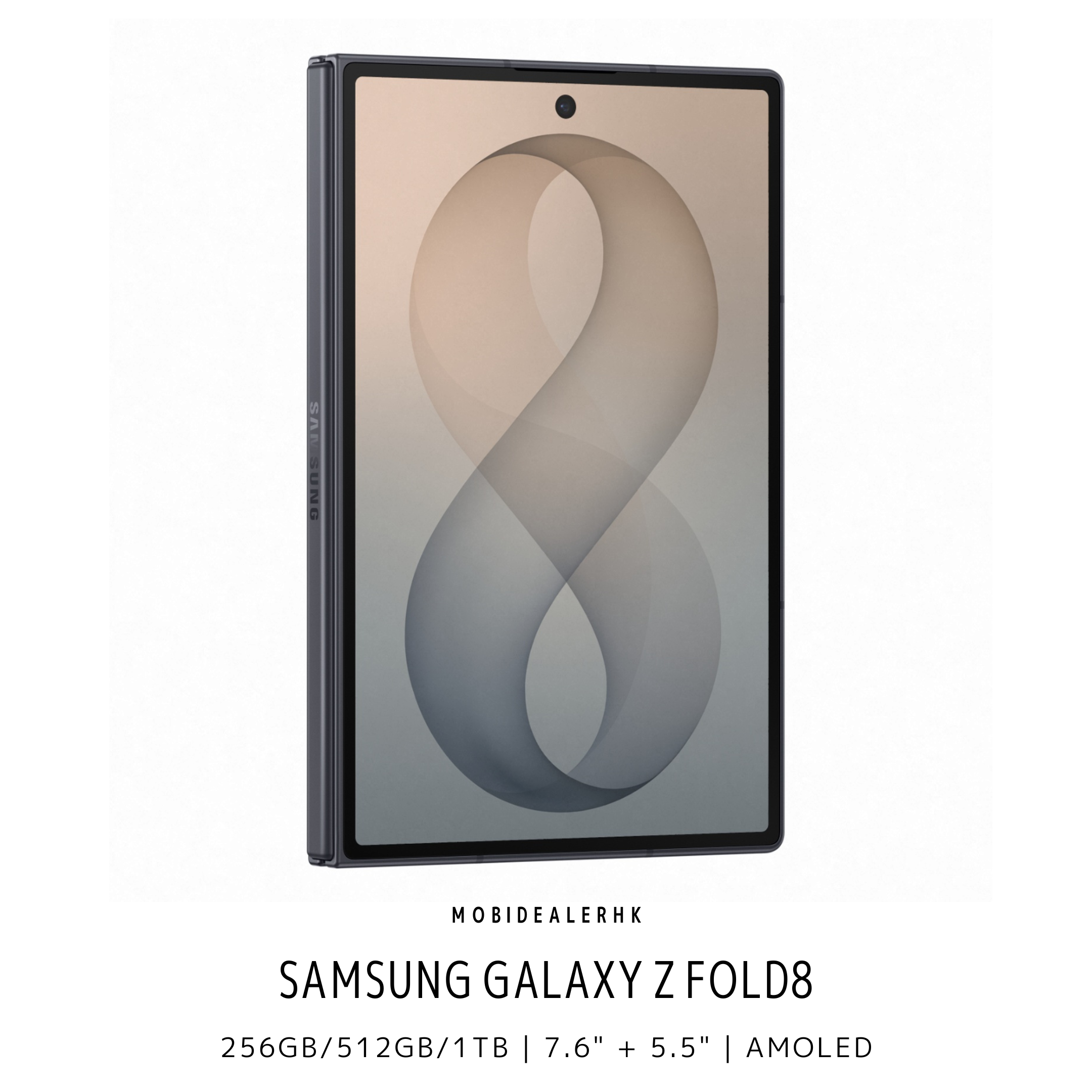 Samsung Galaxy Z Fold8 | 三星 Galaxy Z Fold8 | 5G | 智能手機 | 256Gb/512Gb/1Tb | 7.6" + 5.5" | AMOLED