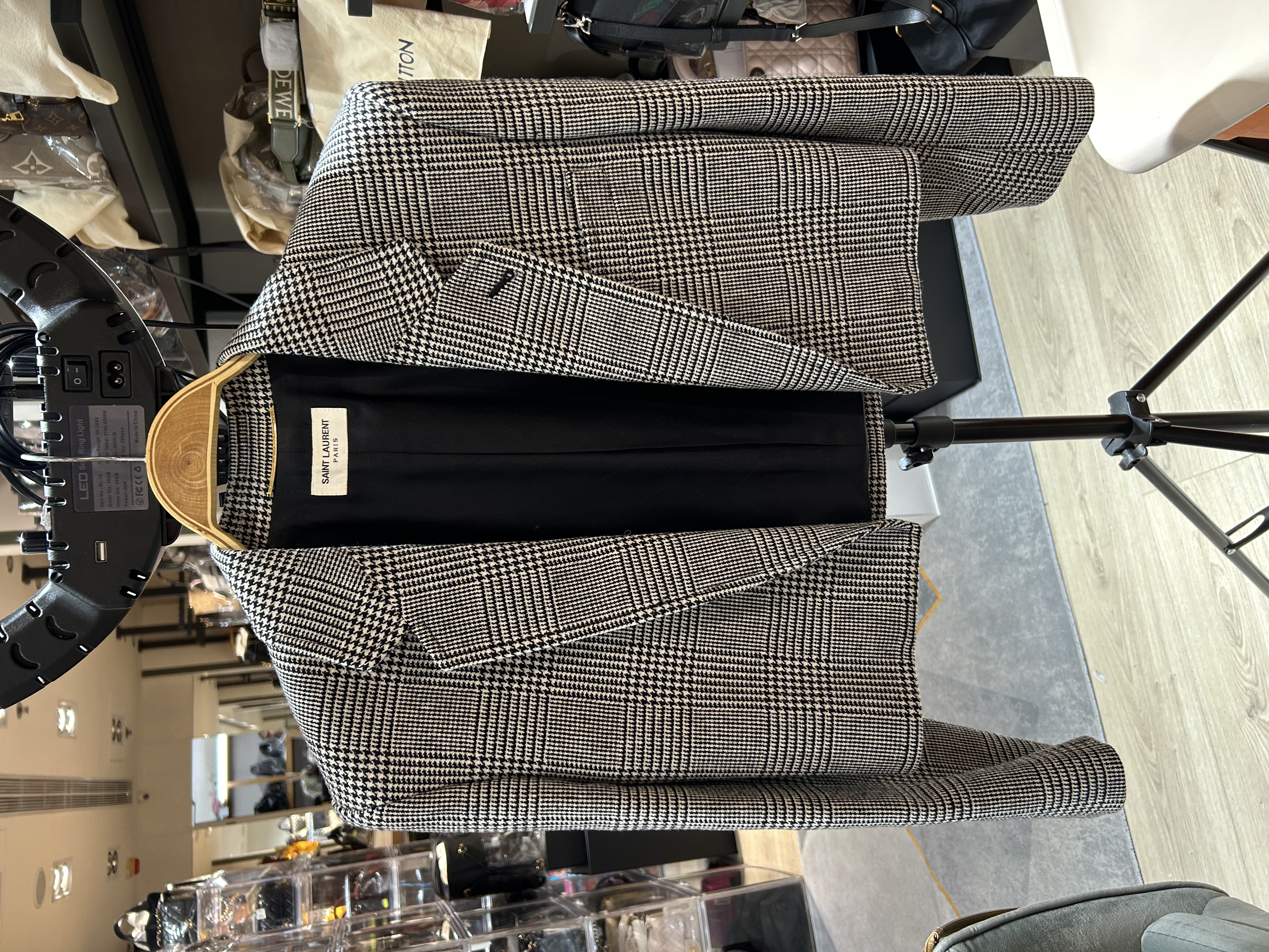 YSL 短身西裝褸 100%Authentic, 98%new 