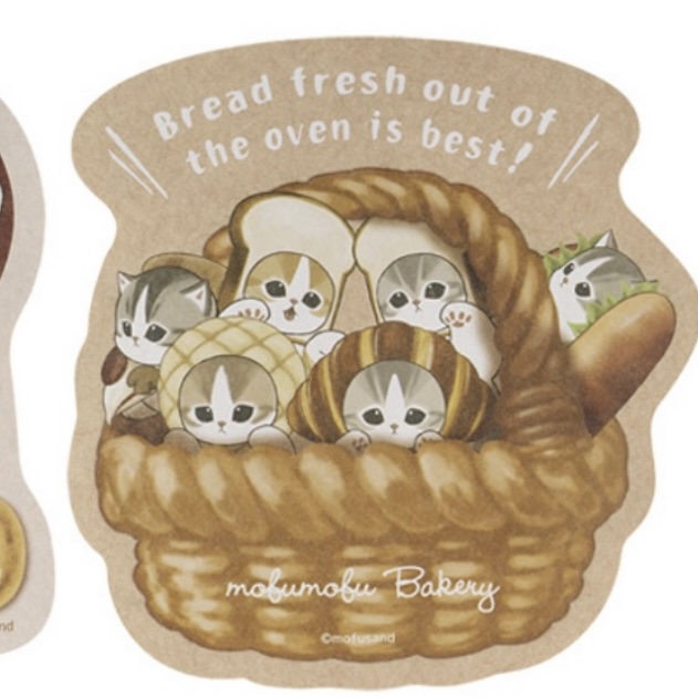 Mofusand 鯊魚貓 貼紙｜預訂