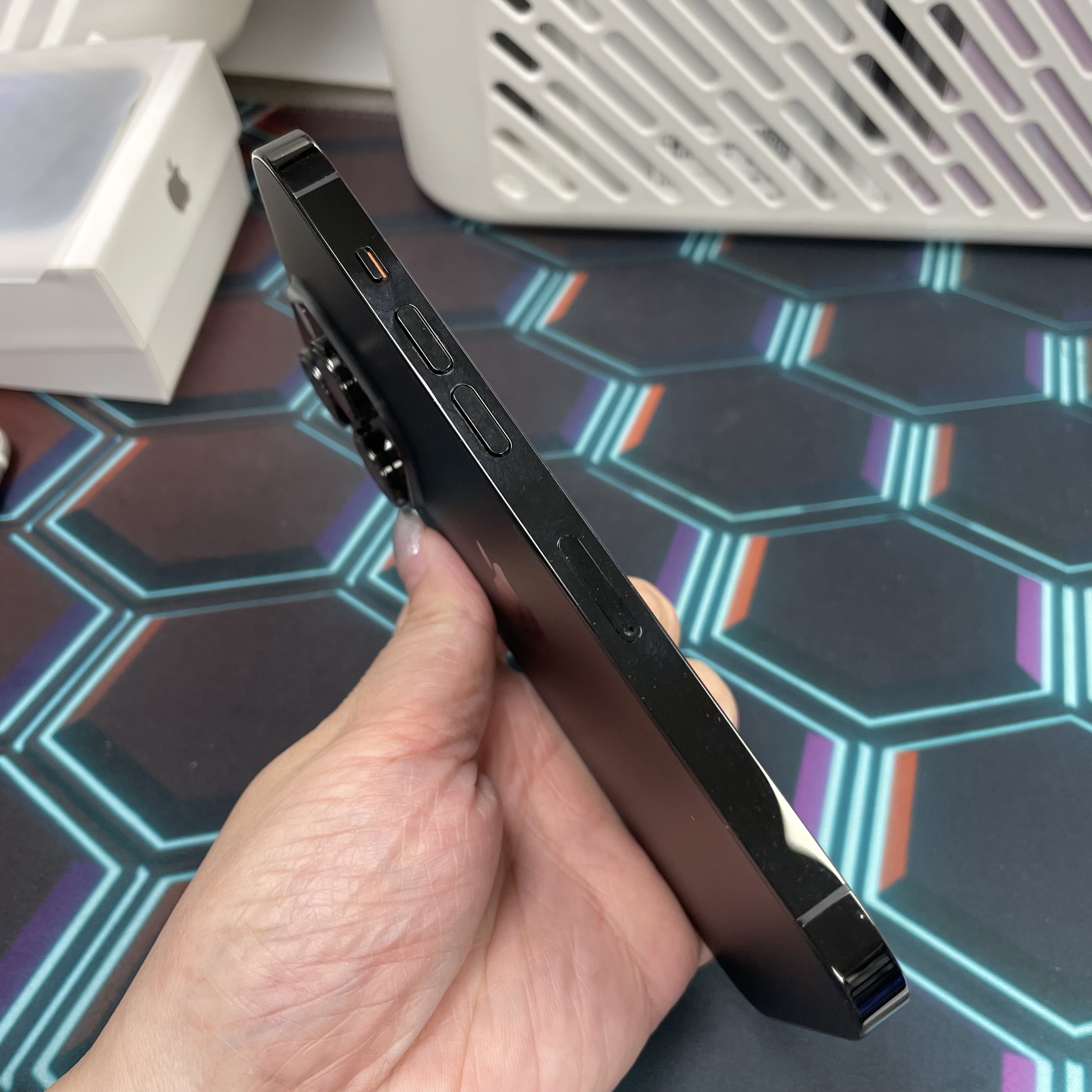 *7277 14 Pro 勁靚機 128GB 電74 黑色 black