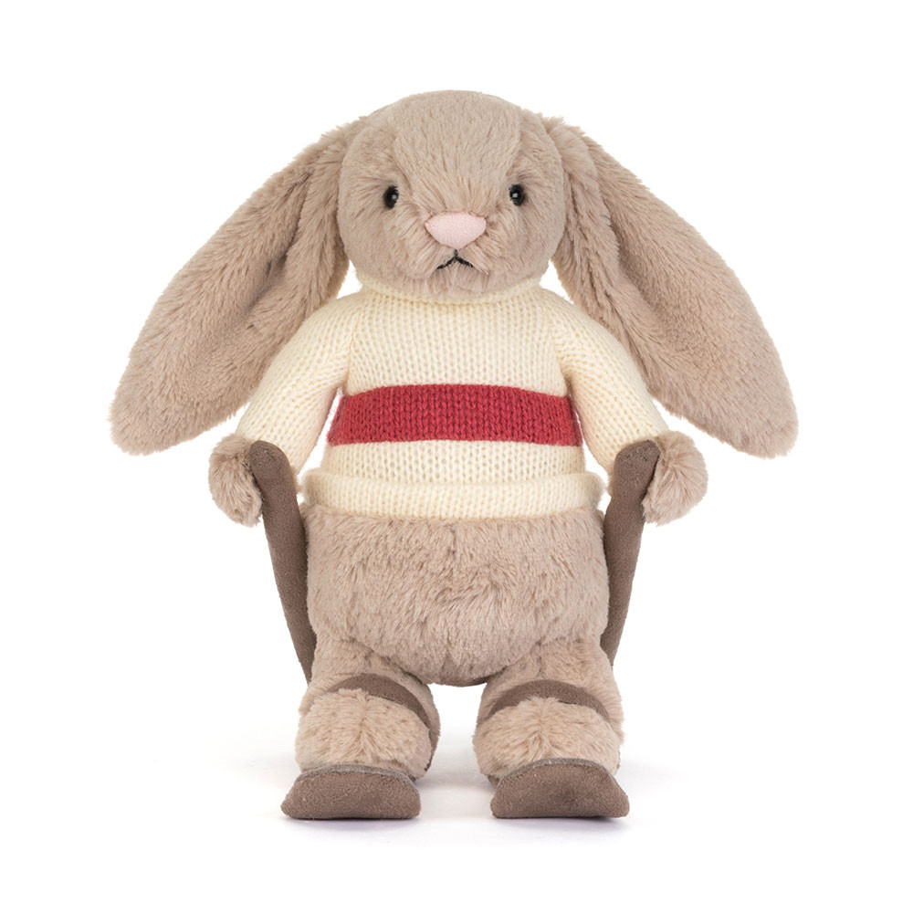 Jellycat Bashful Bunny Gold Medal Ski Outfit 義大利米蘭冬奧限定版金牌滑雪裝兔兔