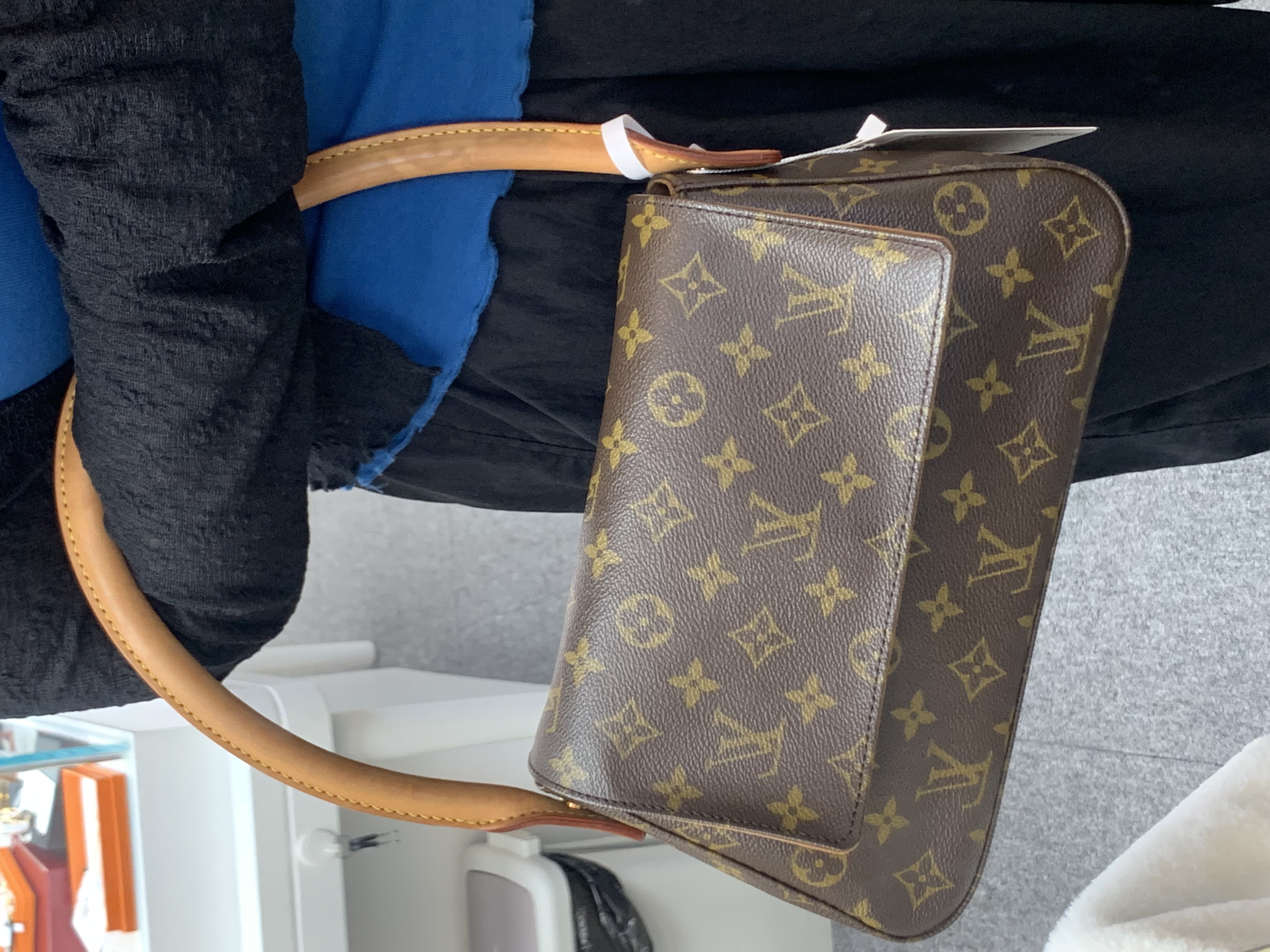 復古感 長手柄LV手提袋‼️