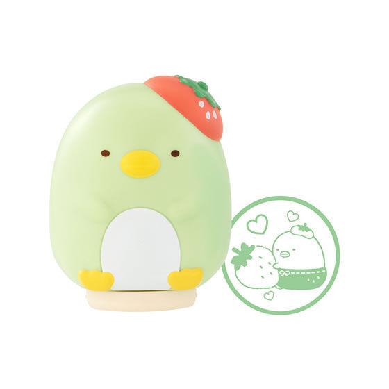 🌐代理版 角落生物 SUMIKKO GURASHI 草莓 士多啤梨 造型 印章 印仔 扭蛋 企鵝