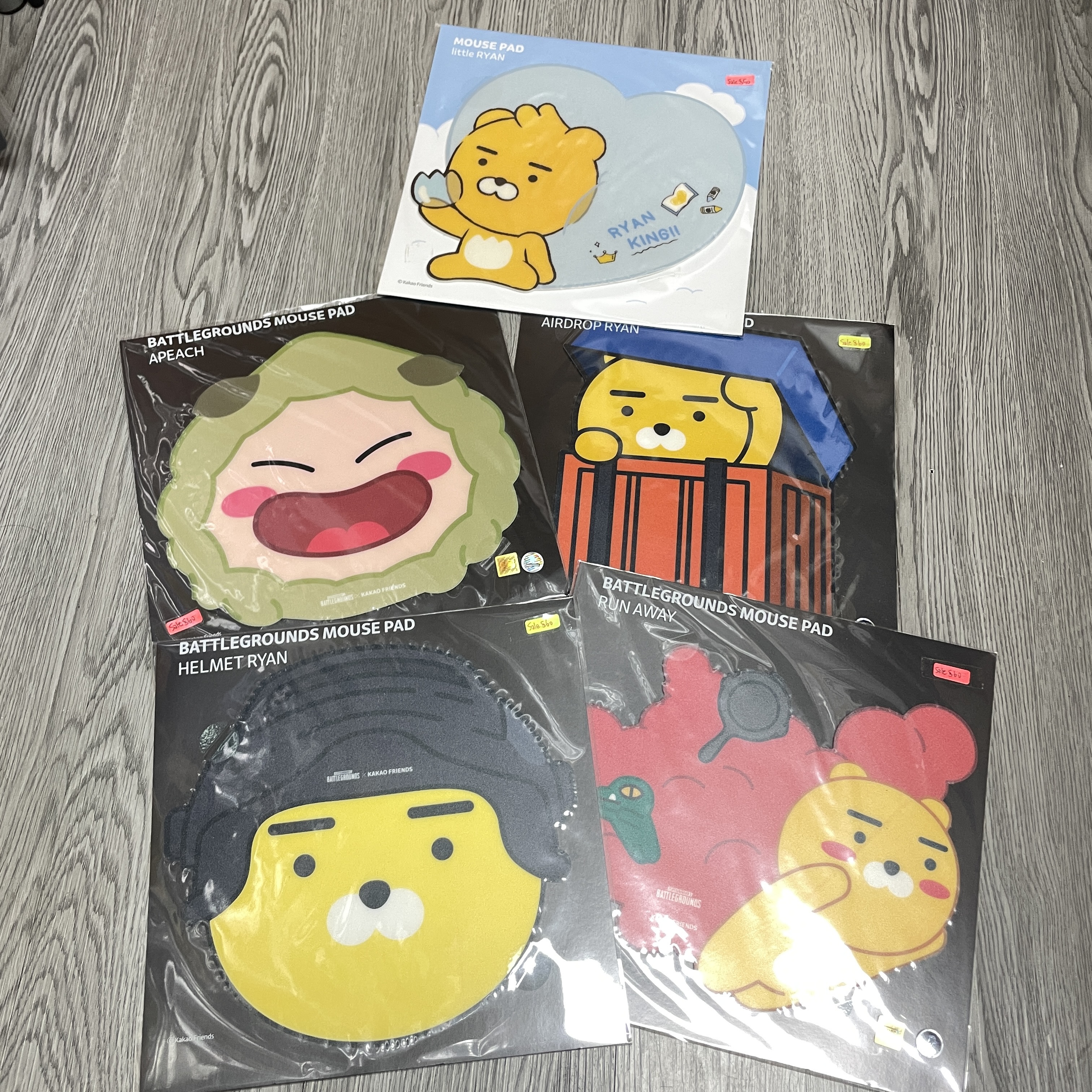 📣Sale清貨！ 🈶現貨 韓國代購 Kakao Friends Mouse Pad 滑鼠墊🖱️