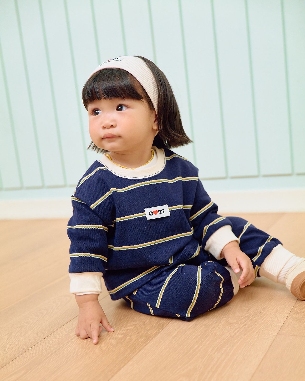 OOTT | Rookie Striped Two-Piece Set