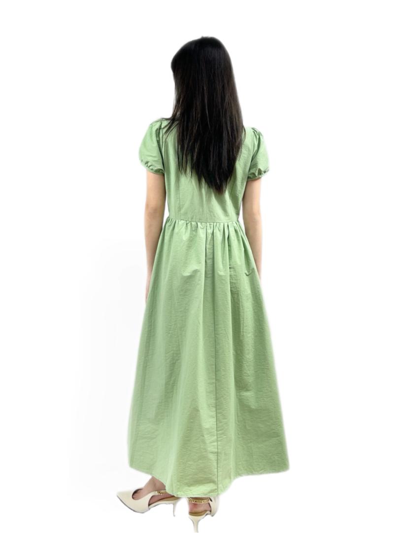 W6196 - Aria Drop-Waist Dress