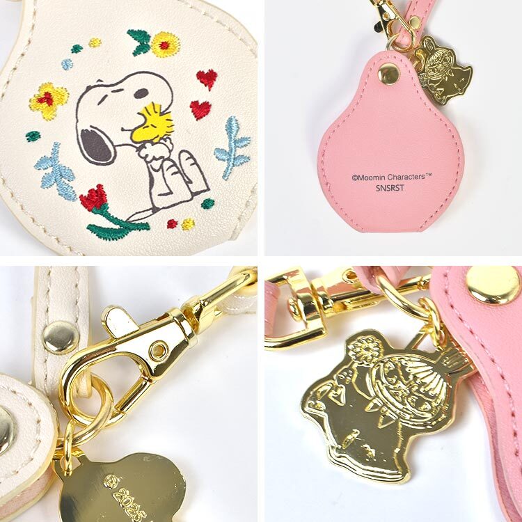 日本直送 Snoopy & 姆明便攜式放大鏡