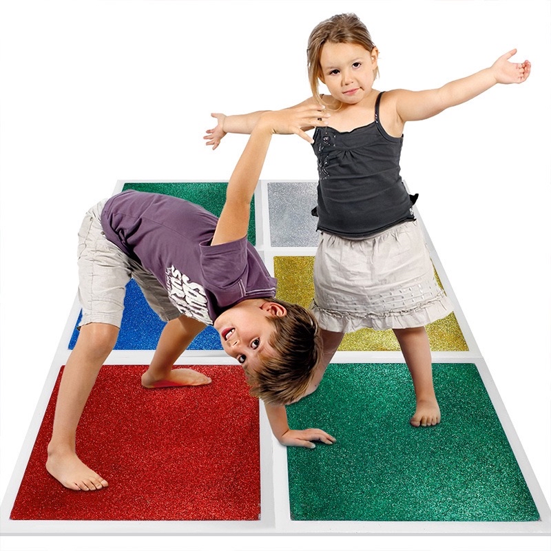 (F0466) 觸感顏色水墊 (金沙）Sensory Floor Tile （50x50cm)