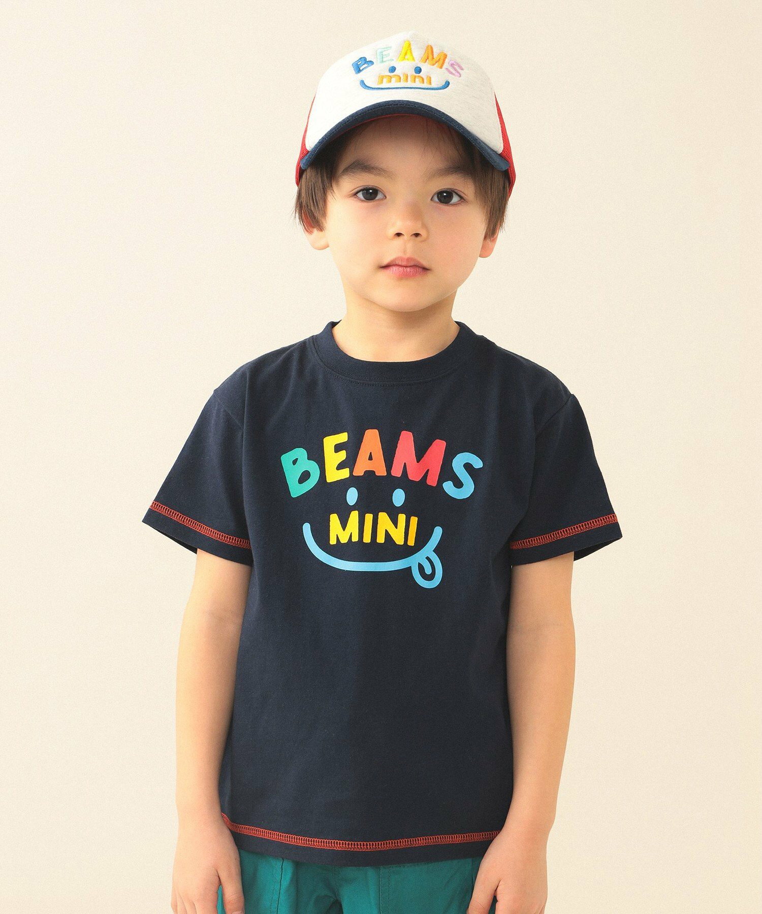 🆕【⭐訂購⭐】🌀 🇯🇵 日本直送 #BEAMS mini 微笑標誌 短袖T恤［4款選］🌀[ELEA-0216][260624]
