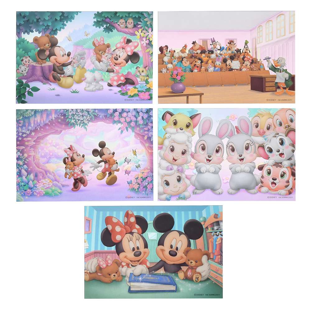 【預訂】Disney Unibestiez - postcard set